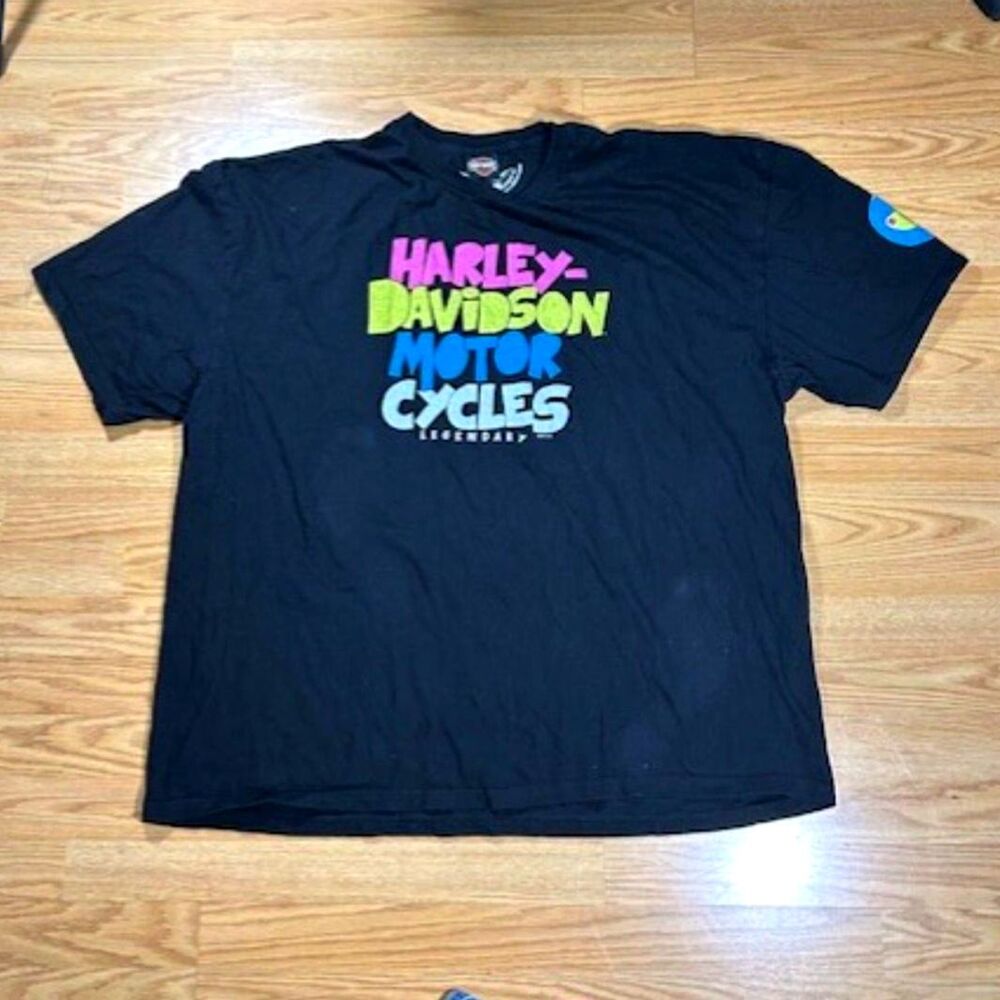 Harley-Davidson graphic tee - Rubber City Akron, Oh - Size 4X